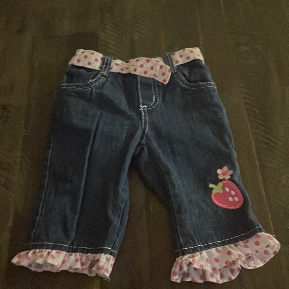 Strawberry shortcake jeans